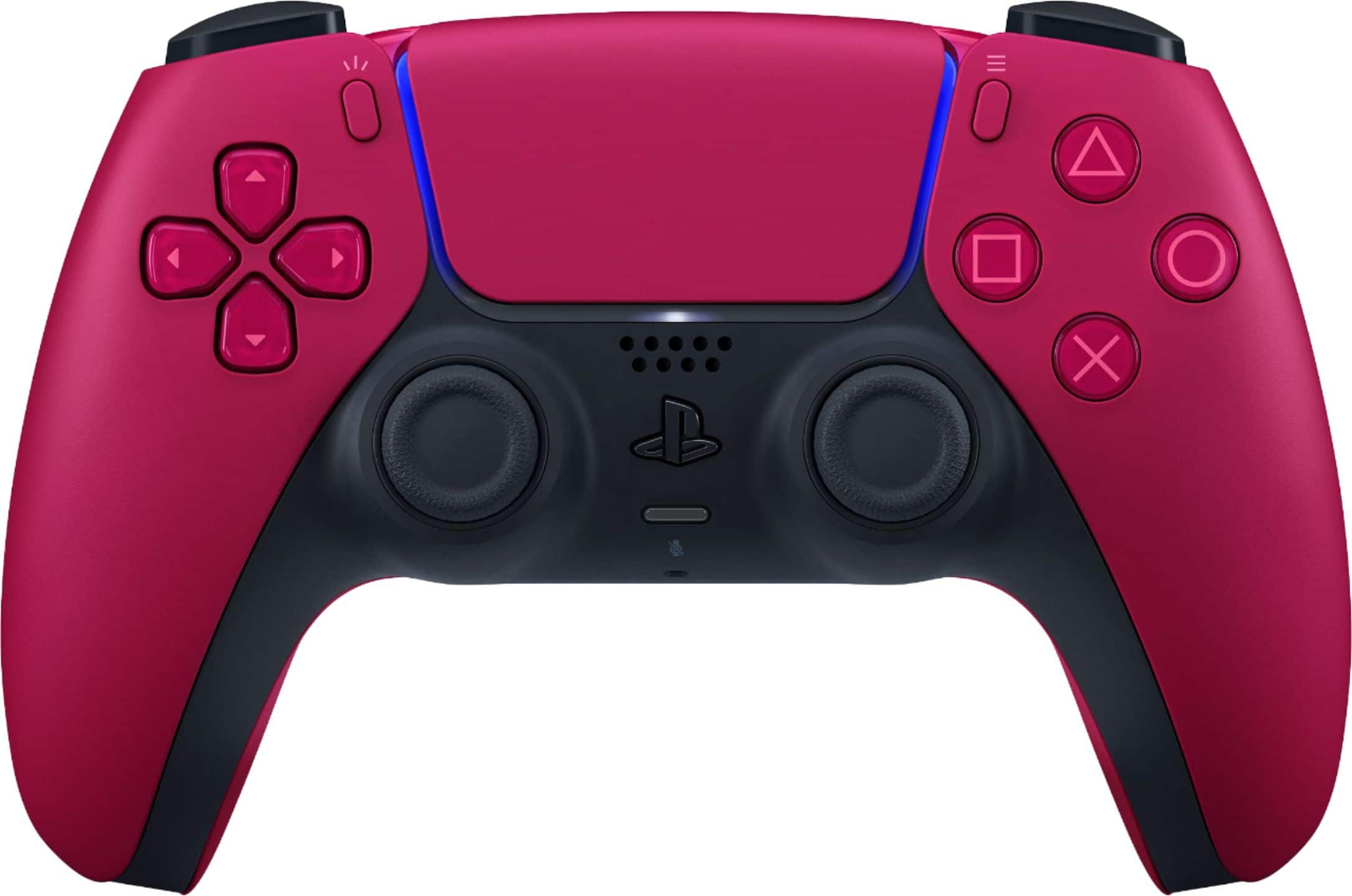 Sony - PlayStation 5 - Controle sem fio para para vídeo gameDualSense - Cosmic Red-1000039937/3006393