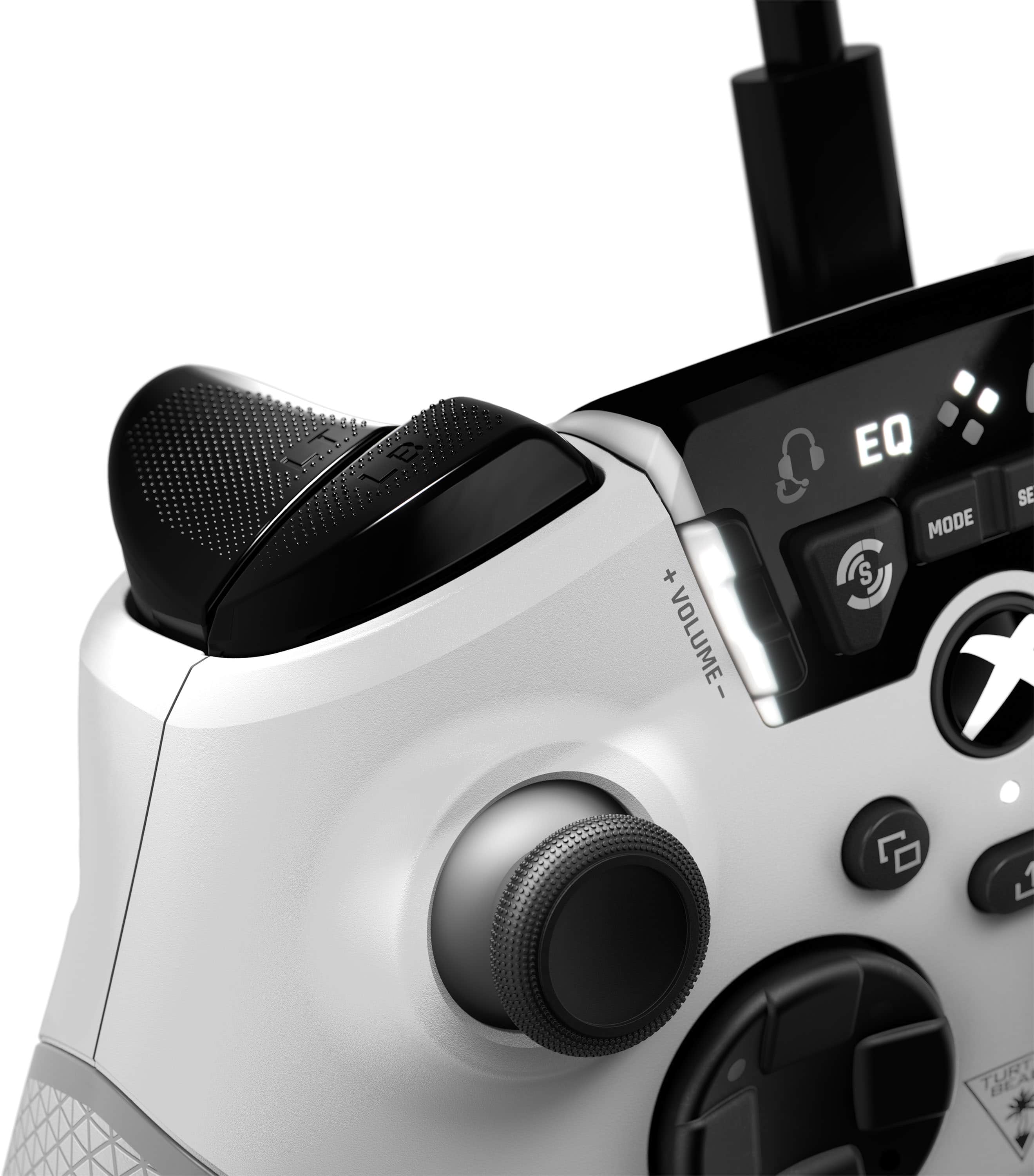 Turtle Beach - ctrl Bluetooth Recon com fio p/ Xbox Series X, Xbox Series S, Xbox One e PCs com Windows com botões remapeáveis - Branco-TBS-0705-0