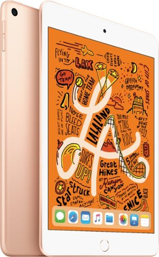 Apple - iPad mini recondicionado de 7,9 polegadas certificado pelo Geek Squad (5ª geração) com Wi-Fi - 64 GB - Gold-TI-GSRF MUQY2LL/A