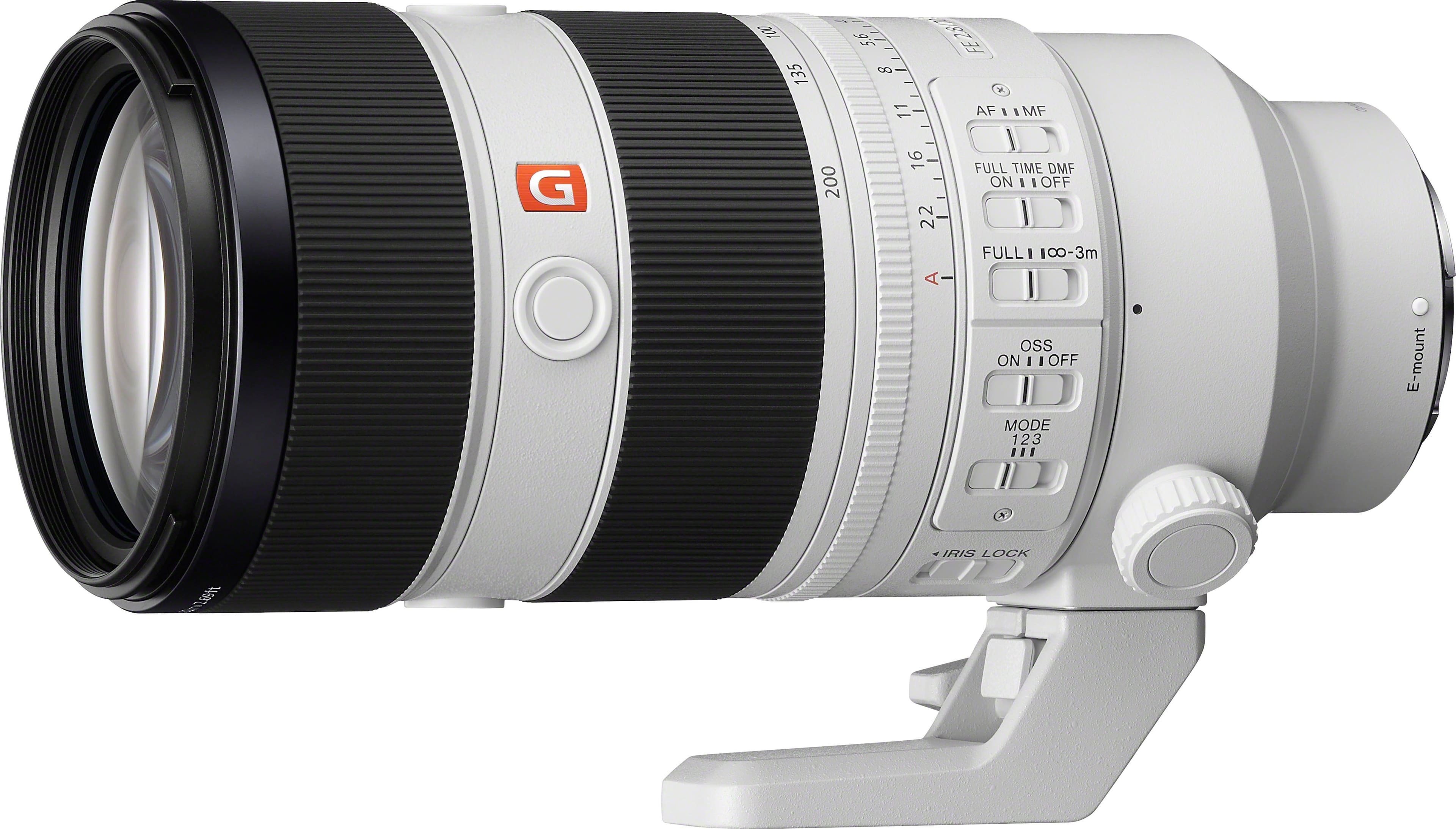 Sony - FE 70-200mm F2.8 GM OSS II Full-Frame Telefoto Zoom G Master Lente de montagem E - Branco-SEL70200GM2