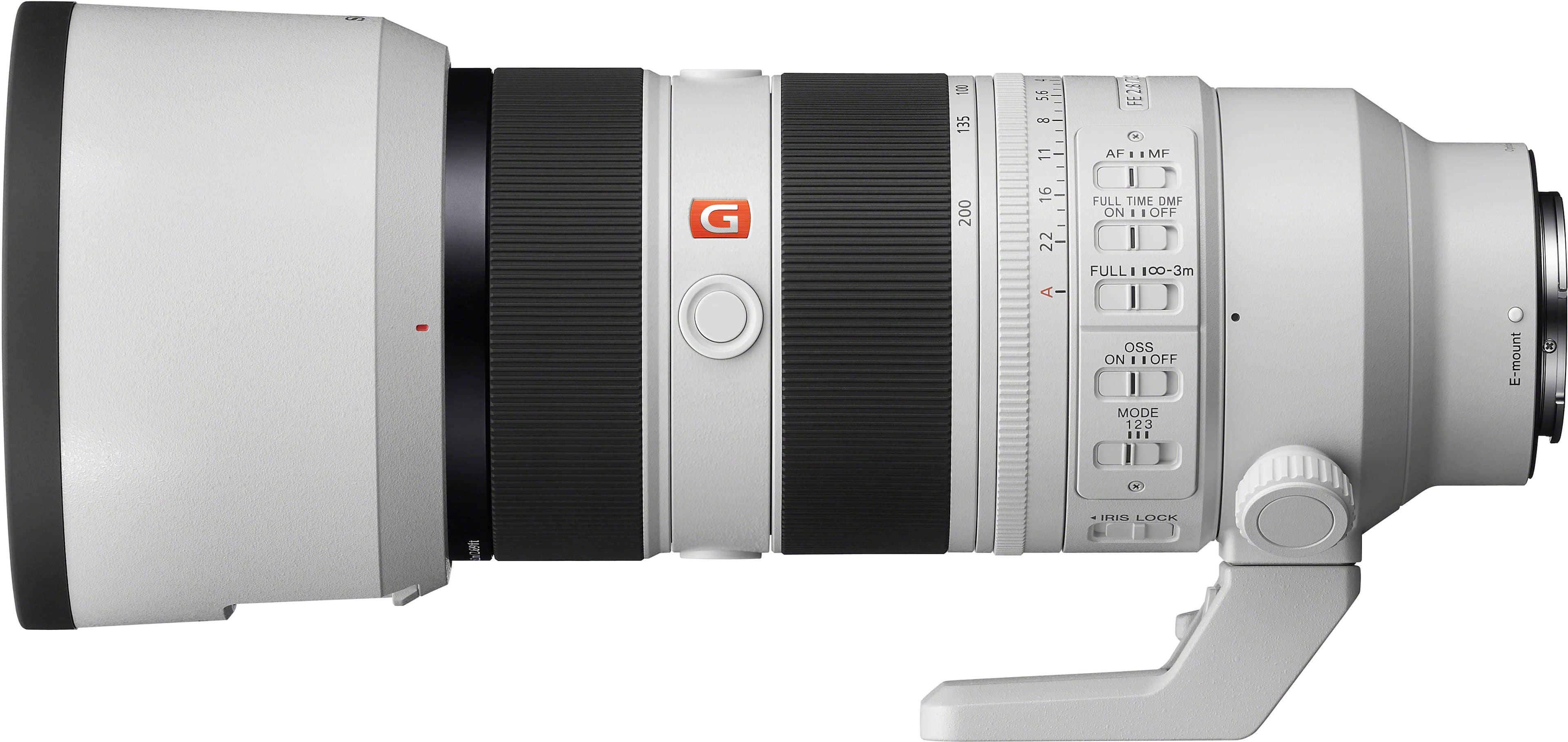 Sony - FE 70-200mm F2.8 GM OSS II Full-Frame Telefoto Zoom G Master Lente de montagem E - Branco-SEL70200GM2