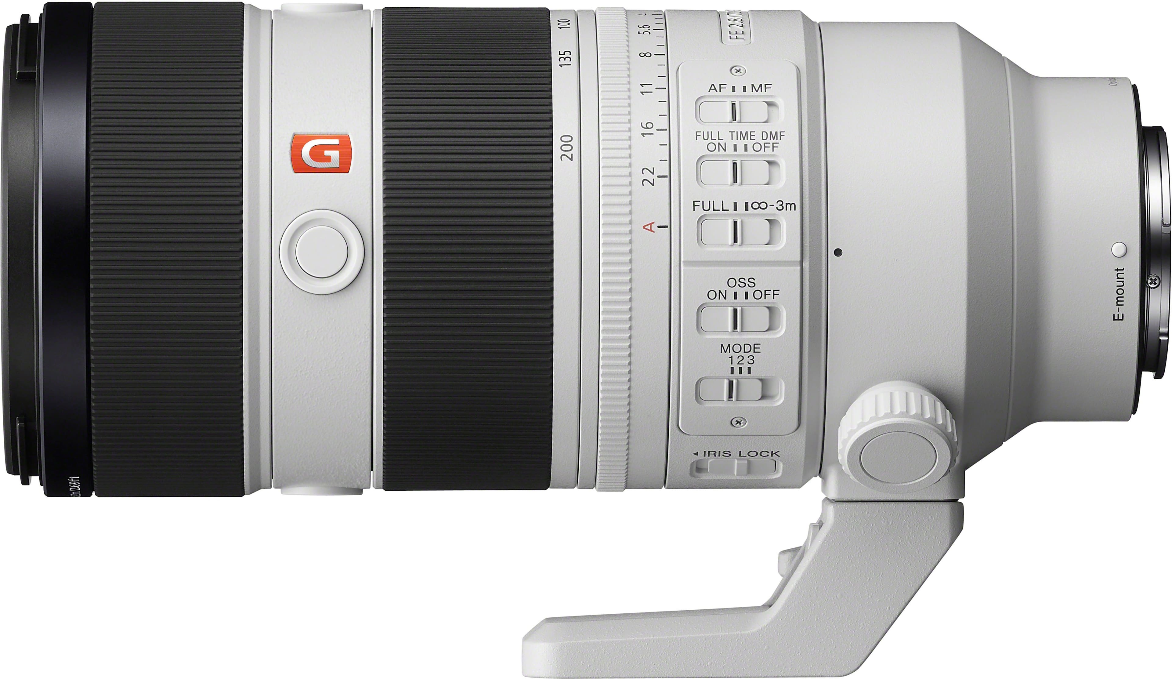 Sony - FE 70-200mm F2.8 GM OSS II Full-Frame Telefoto Zoom G Master Lente de montagem E - Branco-SEL70200GM2