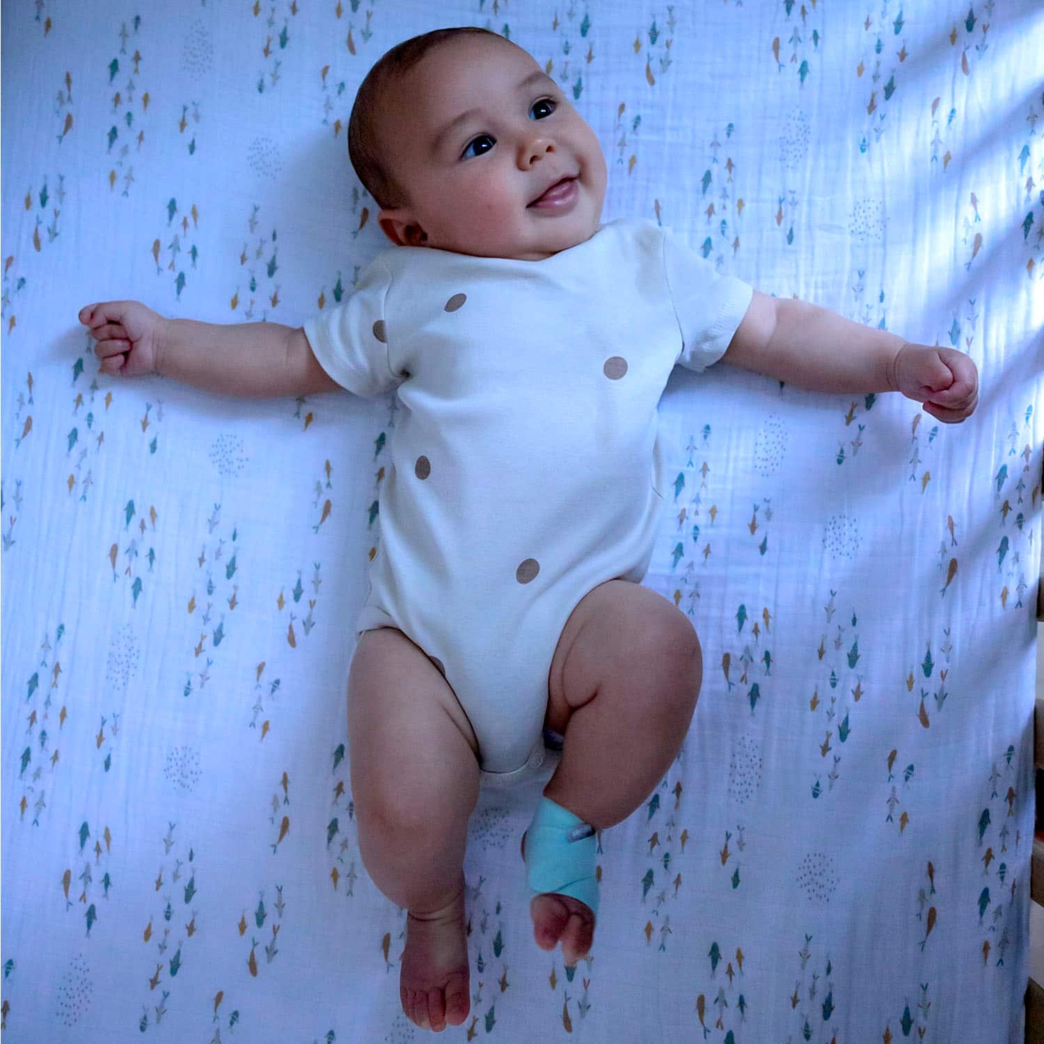 Owlet - Dream Sock monitor inteligente para bebês com leituras e notificações de saúde em tempo real - Mint-BM06NMMCJ