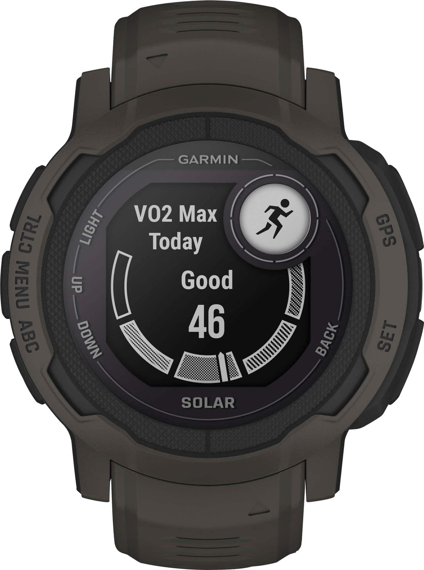 Garmin - Instinct 2 Solar 45 mm Smartwatch Polímero Reforçado com Fibra - Grafite-010-02627-10