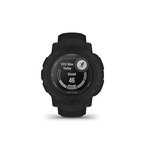 Garmin - Instinct 2 Solar Tactical Edition 45mm Smartwatch Polímero Reforçado com Fibra - Preto-010-02627-13