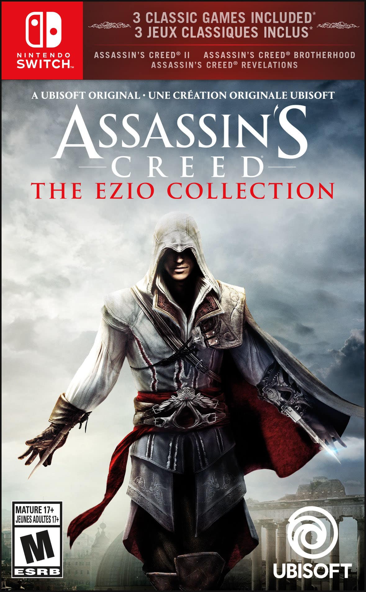 Jogo Assassin's Creed The Ezio Collection - Switch, (Modelo OLED), Nintendo Lite