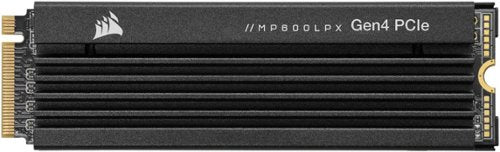 CORSAIR - MP600 PRO LPX 2TB SSD interno PCIe Gen 4 x4 NVMe com dissipador de calor para PS5-CSSD-F2000GBMP600PLP