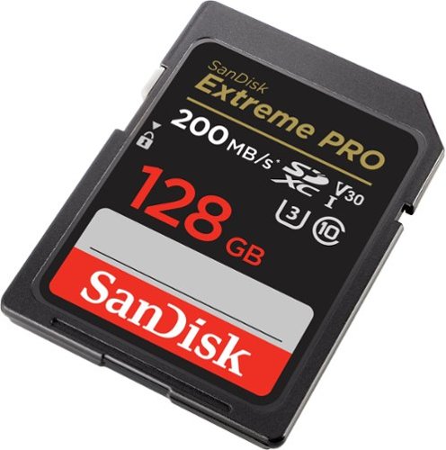 SanDisk - Cartão de memória Extreme PRO 128GB SDXC UHS-I-SDSDXXD-128G-ANCIN
