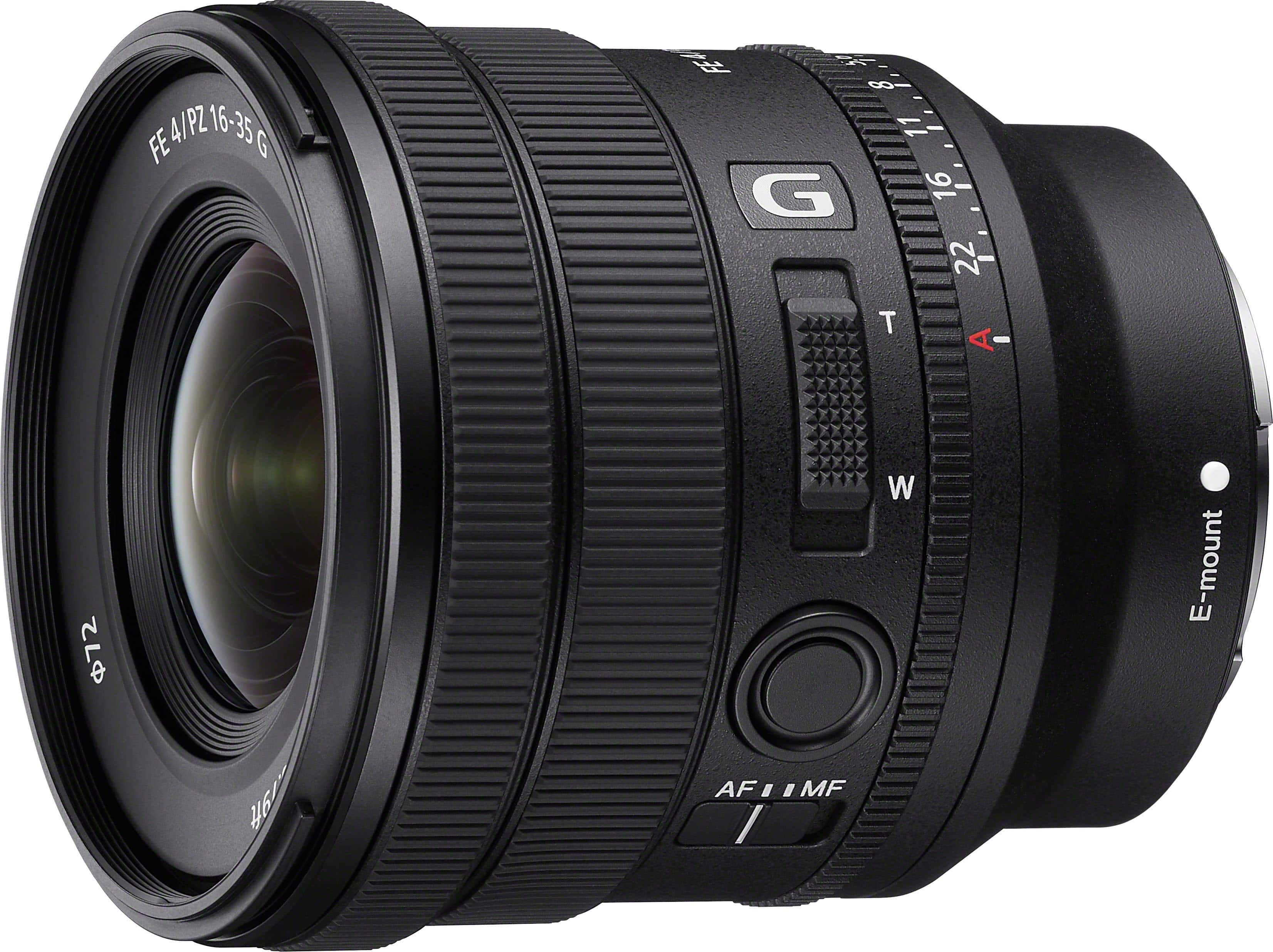 Sony - Alpha FE PZ 16-35mm F4 G lente G de zoom motorizado grande angular de abertura constante full frame - Preto-SELP1635G