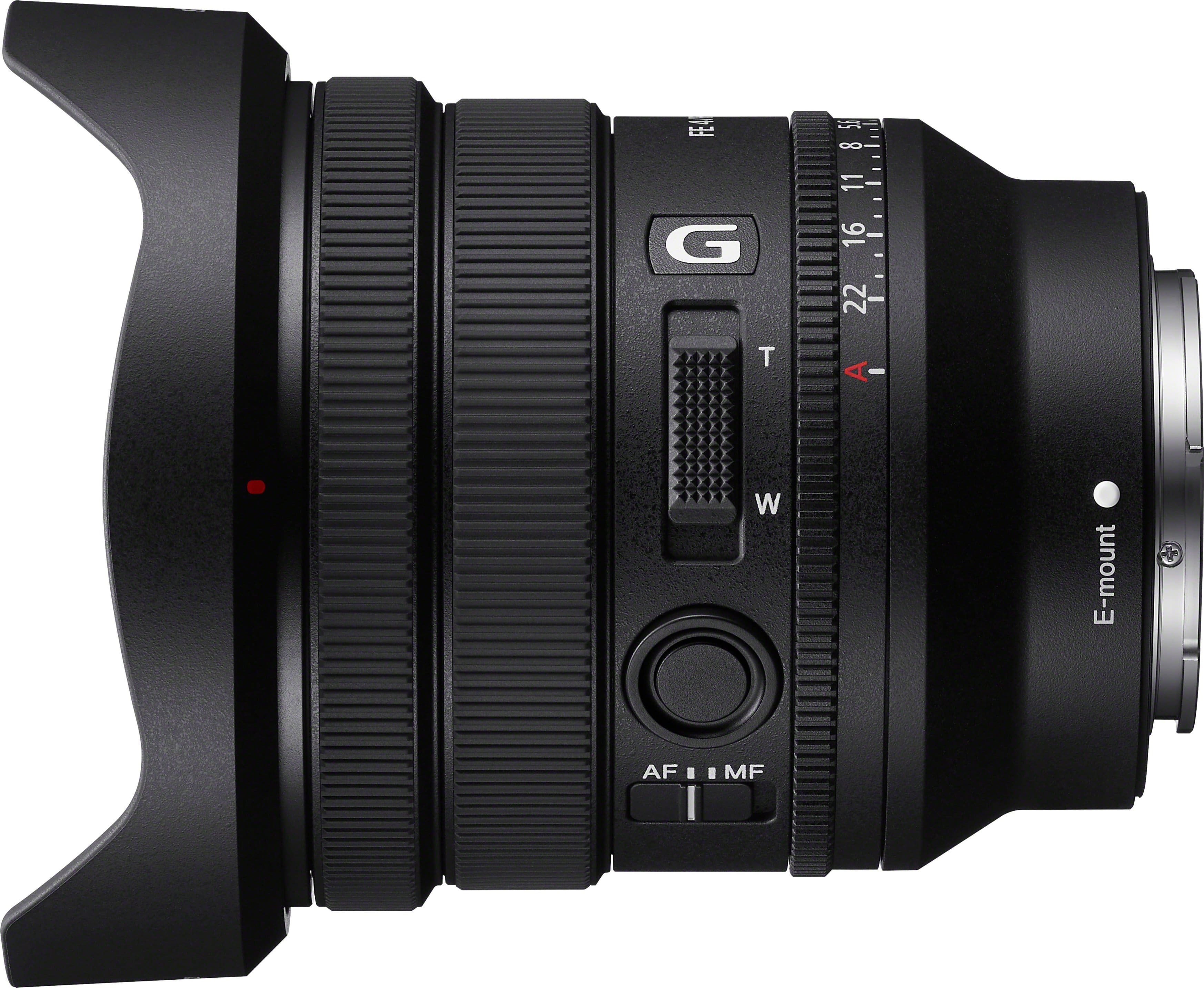 Sony - Alpha FE PZ 16-35mm F4 G lente G de zoom motorizado grande angular de abertura constante full frame - Preto-SELP1635G