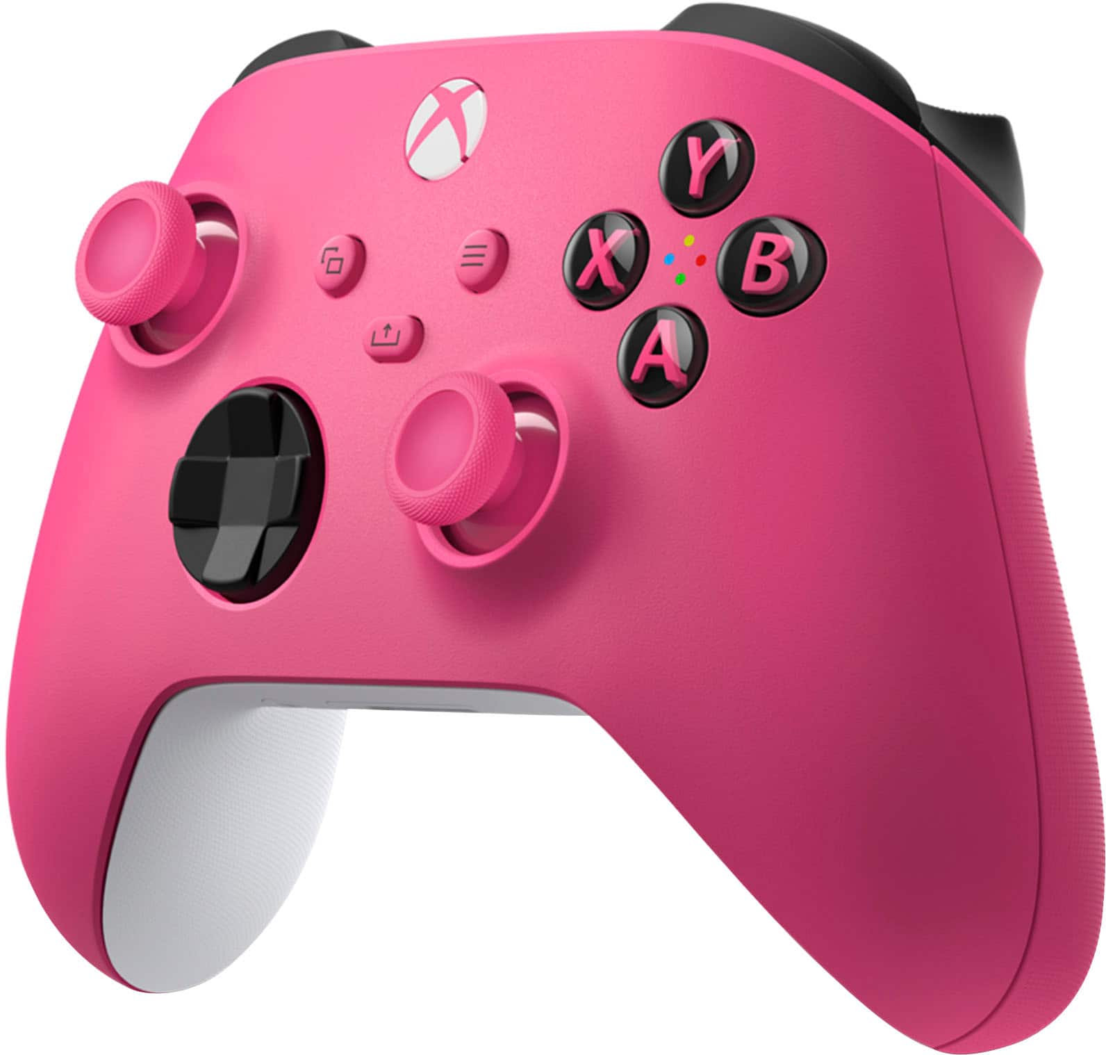 Microsoft - Controle sem fio para para vídeo gameXbox para Xbox Series X, Xbox Series S, Xbox One, dispositivos Windows - Deep Pink-QAU-00082