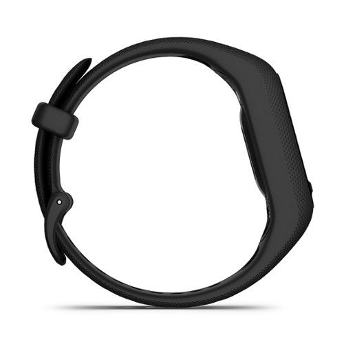 Garmin - vívosmart 5 Smart Fitness Tracker + frequência cardíaca grande - preto-010-02645-04