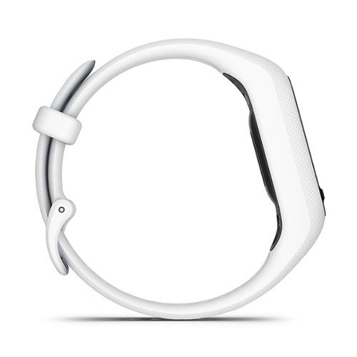 Garmin - vívosmart 5 Smart Fitness Tracker + frequência cardíaca pequena/média - branco-010-02645-01