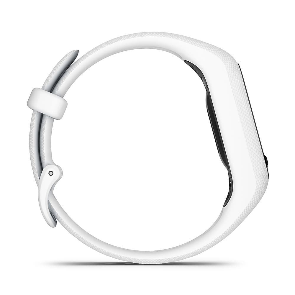 Garmin - vívosmart 5 Smart Fitness Tracker + frequência cardíaca pequena/média - branco-010-02645-01