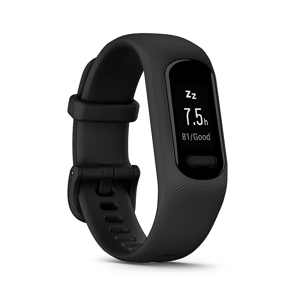 Garmin - vívosmart 5 Smart Fitness Tracker + frequência cardíaca pequena/média - preto-010-02645-00