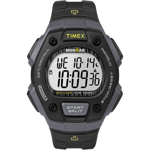 Timex - Relógio masculino IRONMAN Classic 30 38 mm - Preto-TW5M095009J