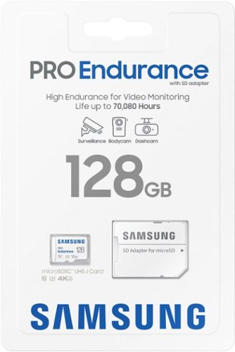 Samsung - Cartão de memória SD microSDXC PRO Endurance de 128 GB-MB-MJ128KA/AM