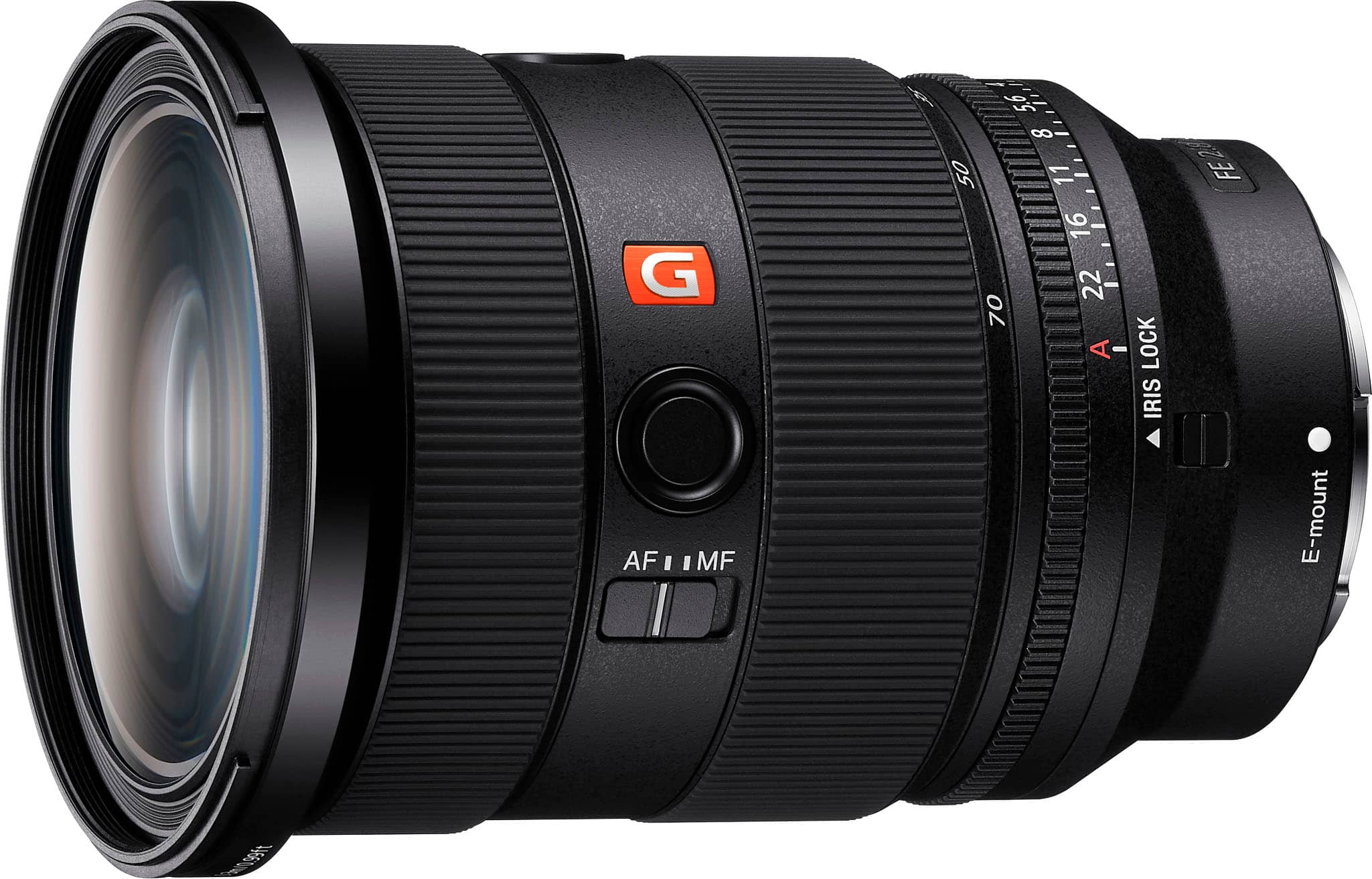 Sony - Lente G Master FE 24-70mm F2.8 GM II Full-frame com abertura constante e zoom padrão - Preto-SEL2470GM2