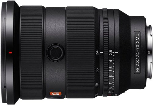 Sony - Lente G Master FE 24-70mm F2.8 GM II Full-frame com abertura constante e zoom padrão - Preto-SEL2470GM2