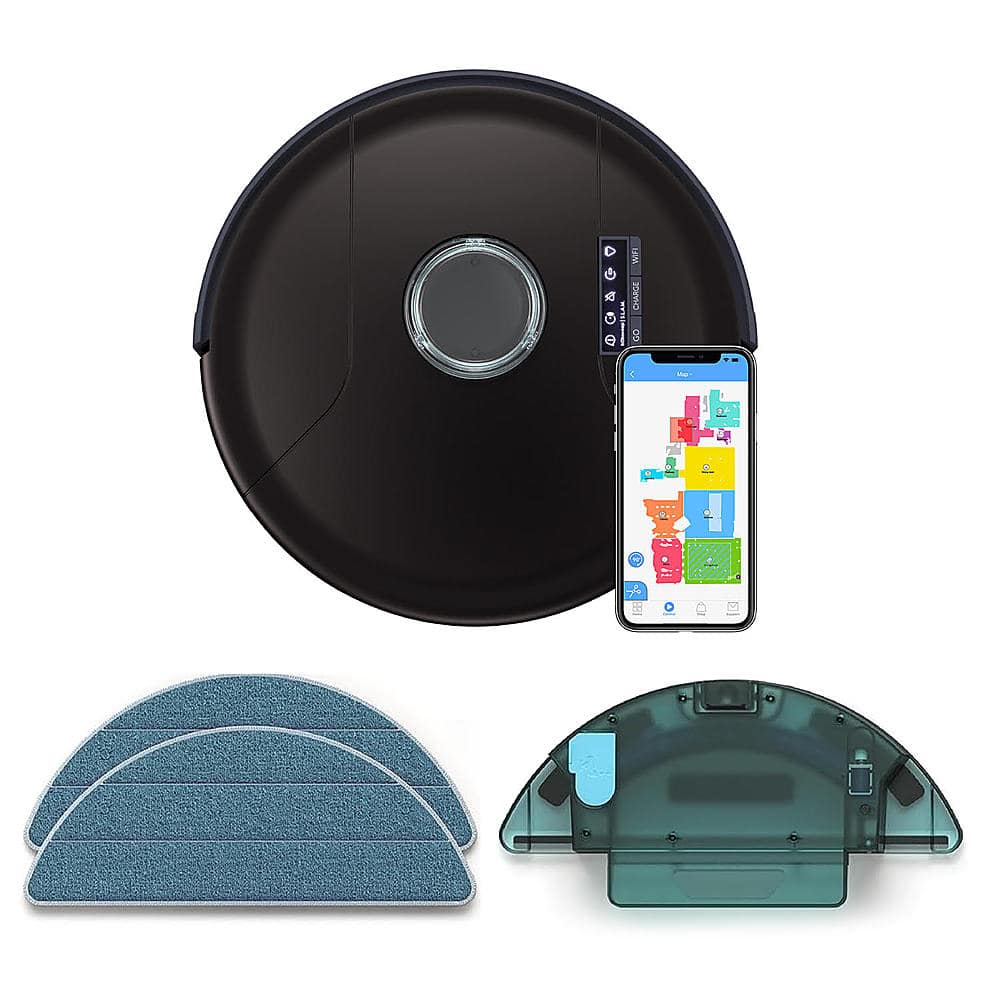bObsweep - Robô aspirador e esfregão PetHair SLAM conectado por Wi-Fi - Jet-SLP231122