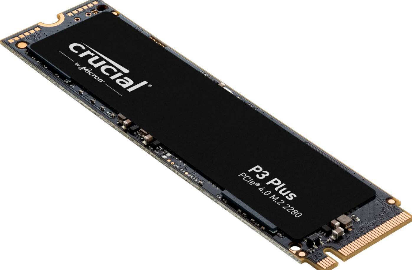 Crucial - SSD interno P3 Plus de 4 TB PCIe Gen 4 x4 NVMe-CT4000P3PSSD8