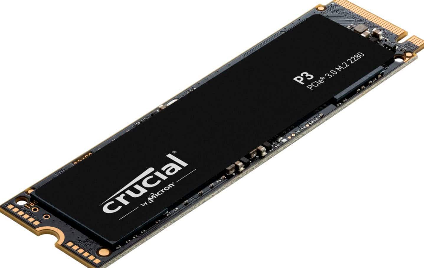 Crucial - SSD interno P3 500 GB PCIe Gen 3 x4 NVMe-CT500P3SSD8