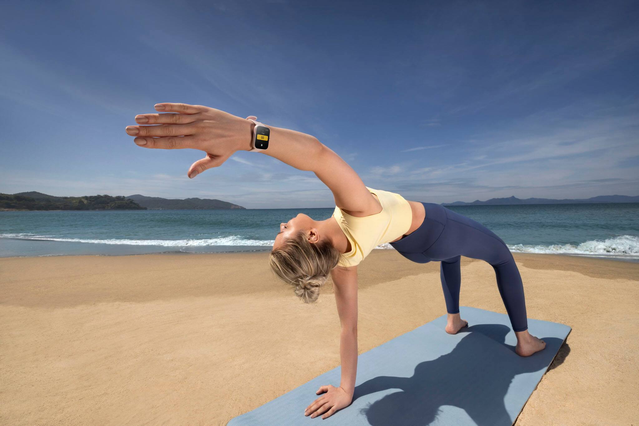 Amazfit - Bip 3 Pro Smartwatch 42,9mm Plástico Policarbonato - Rosa-W2171GL2N/W2171OV5N