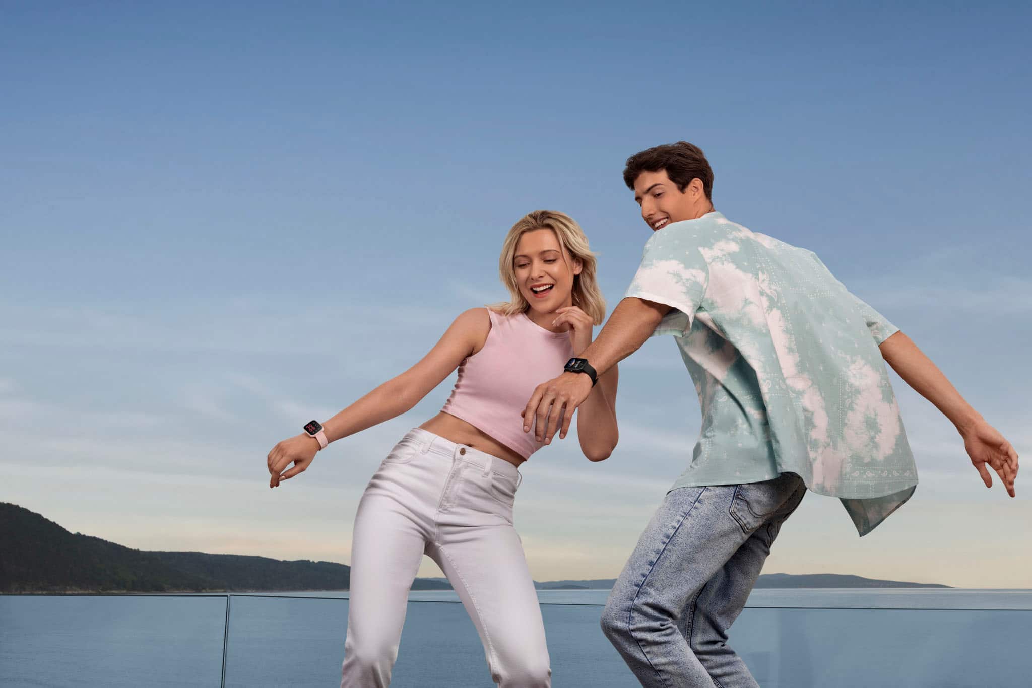 Amazfit - Bip 3 Pro Smartwatch 42,9mm Plástico Policarbonato - Rosa-W2171GL2N/W2171OV5N