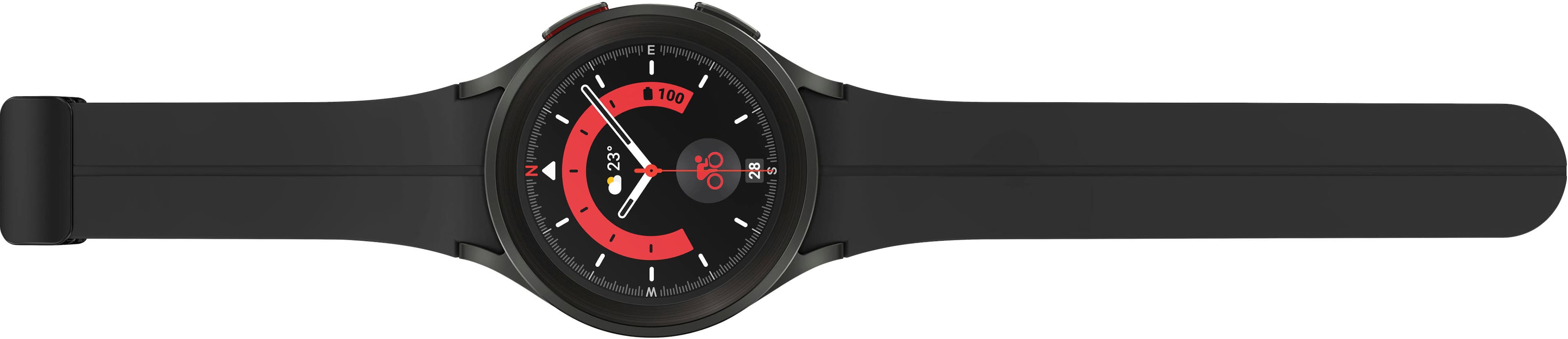 Samsung - Galaxy Watch5 Pro Titanium Smartwatch 45mm BT - Preto-SM-R920NZKAXAA