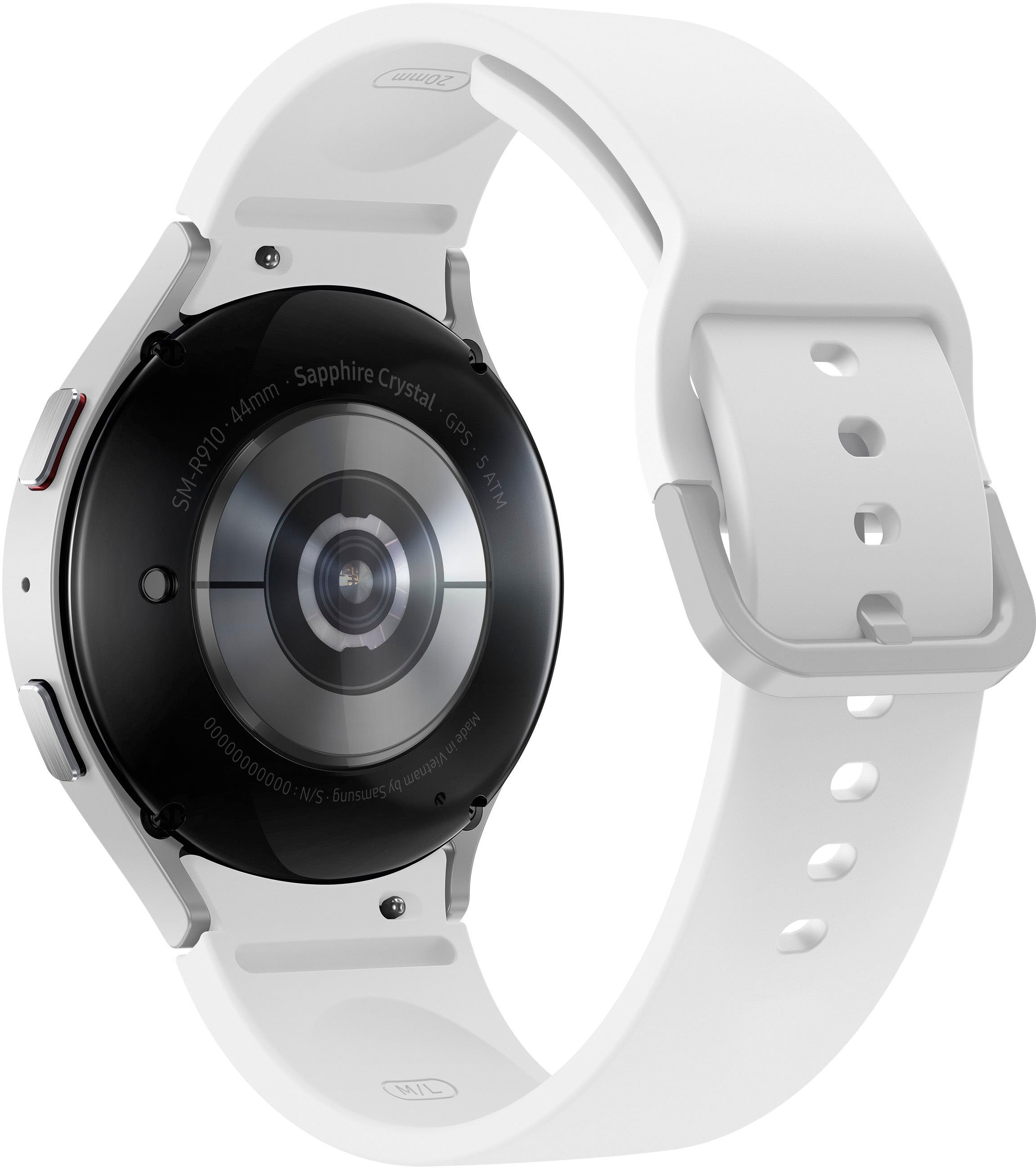 Samsung - Galaxy Watch5 Alumínio Smartwatch 44mm BT - Prata-SM-R910NZSAXAA