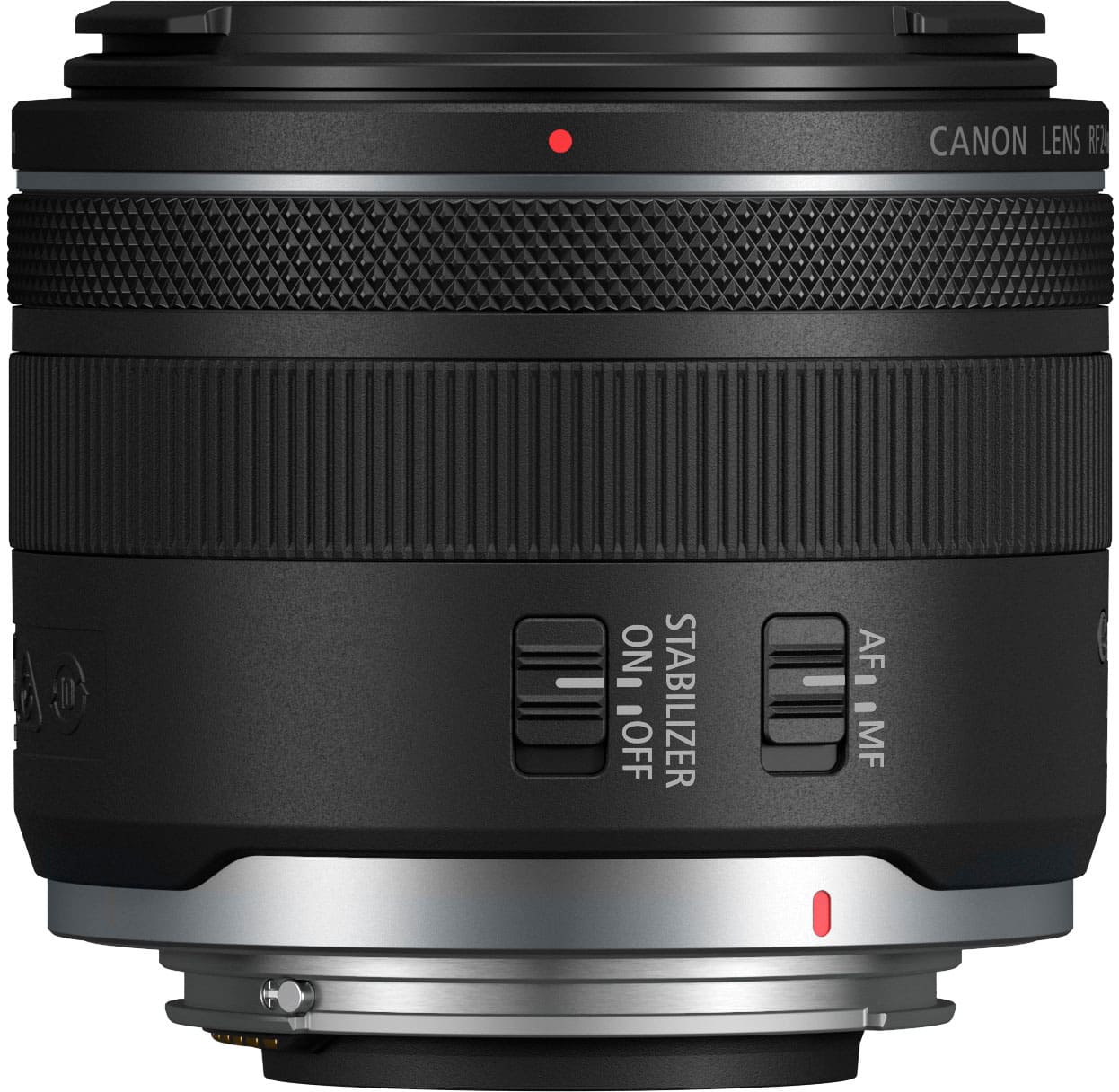 Canon - Lente principal grande angular RF 24mm F1.8 MACRO IS STM para câmeras EOS série R - Preto-5668C002