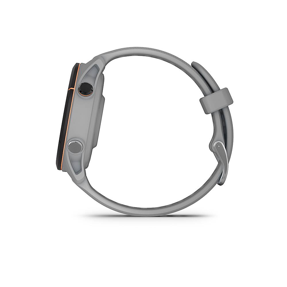 Garmin - Forerunner 255S GPS Smartwatch 41 mm Polímero reforçado com fibra - Pó Cinza-010-02641-02