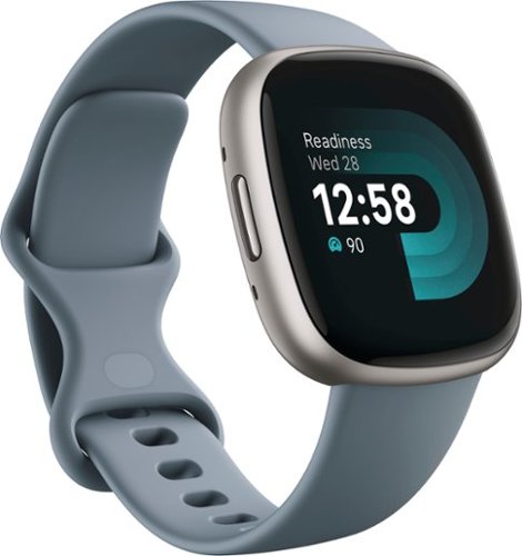 Fitbit - Smartwatch Versa 4 Fitness - Platinum-FB523SRAG-US