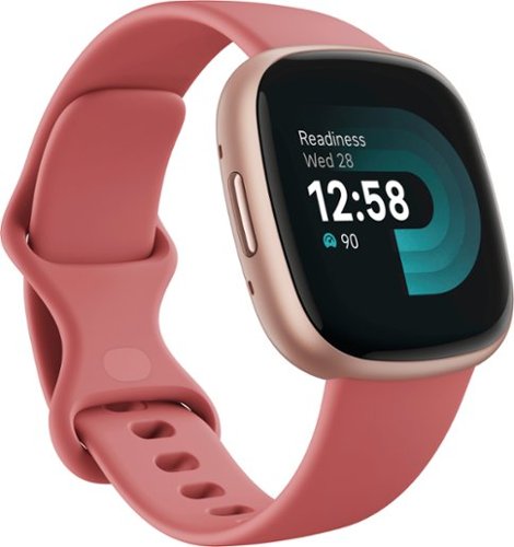Fitbit - Versa 4 Fitness Smartwatch - Copper Rose-FB523RGRW-US