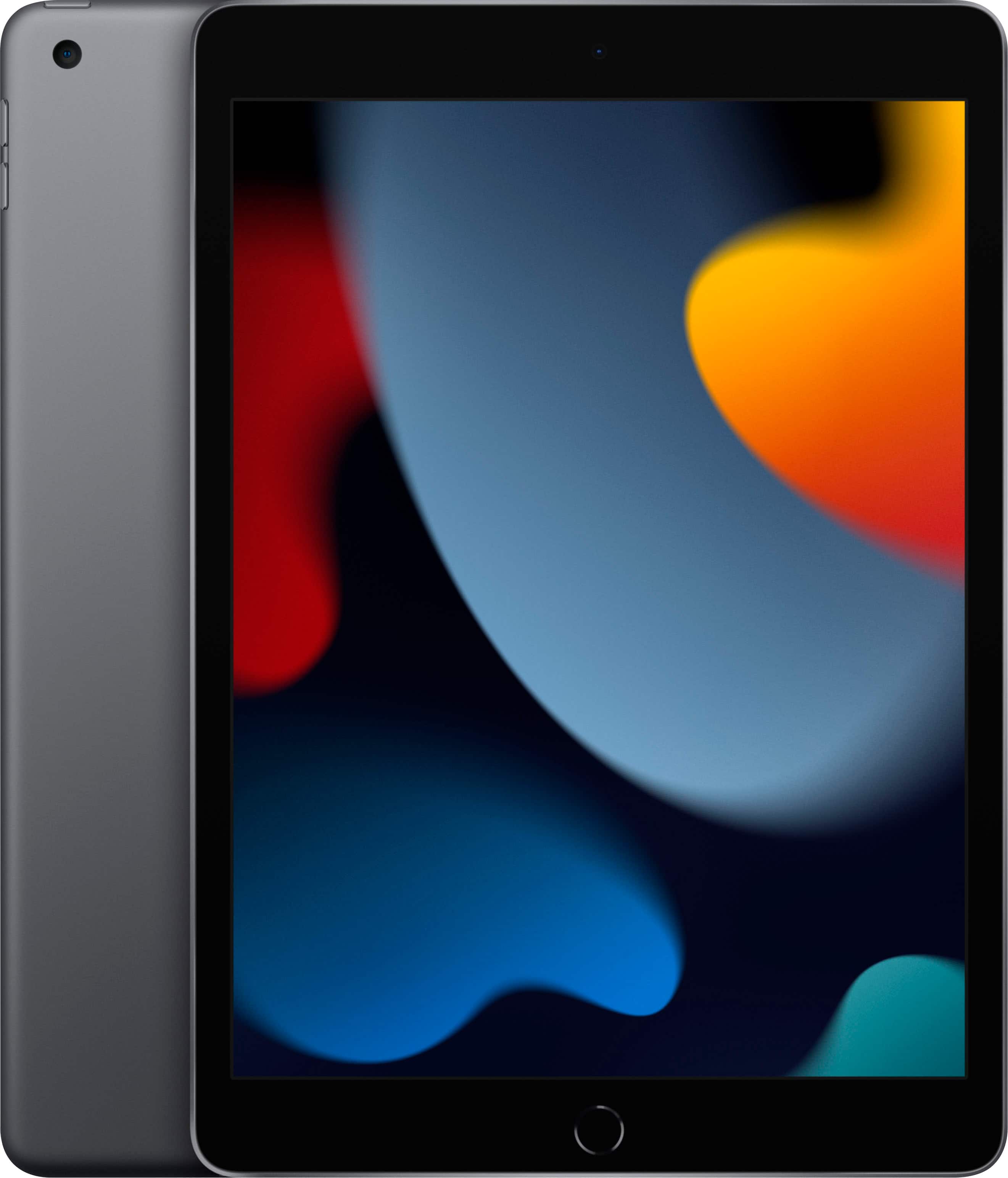 Apple - iPad recondicionado de 10,2 polegadas certificado pelo Geek Squad com Wi-Fi - 64 GB - cinza espacial-TI-GSRF MK2K3LL/A