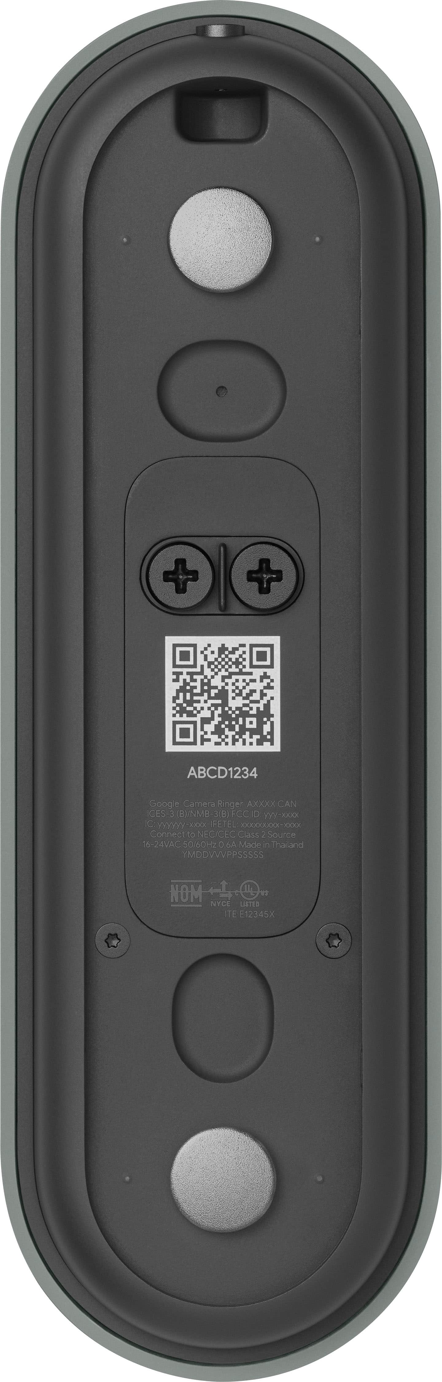 Google - Nest Doorbell com fio (2ª geração) - Ivy-GA03697-US