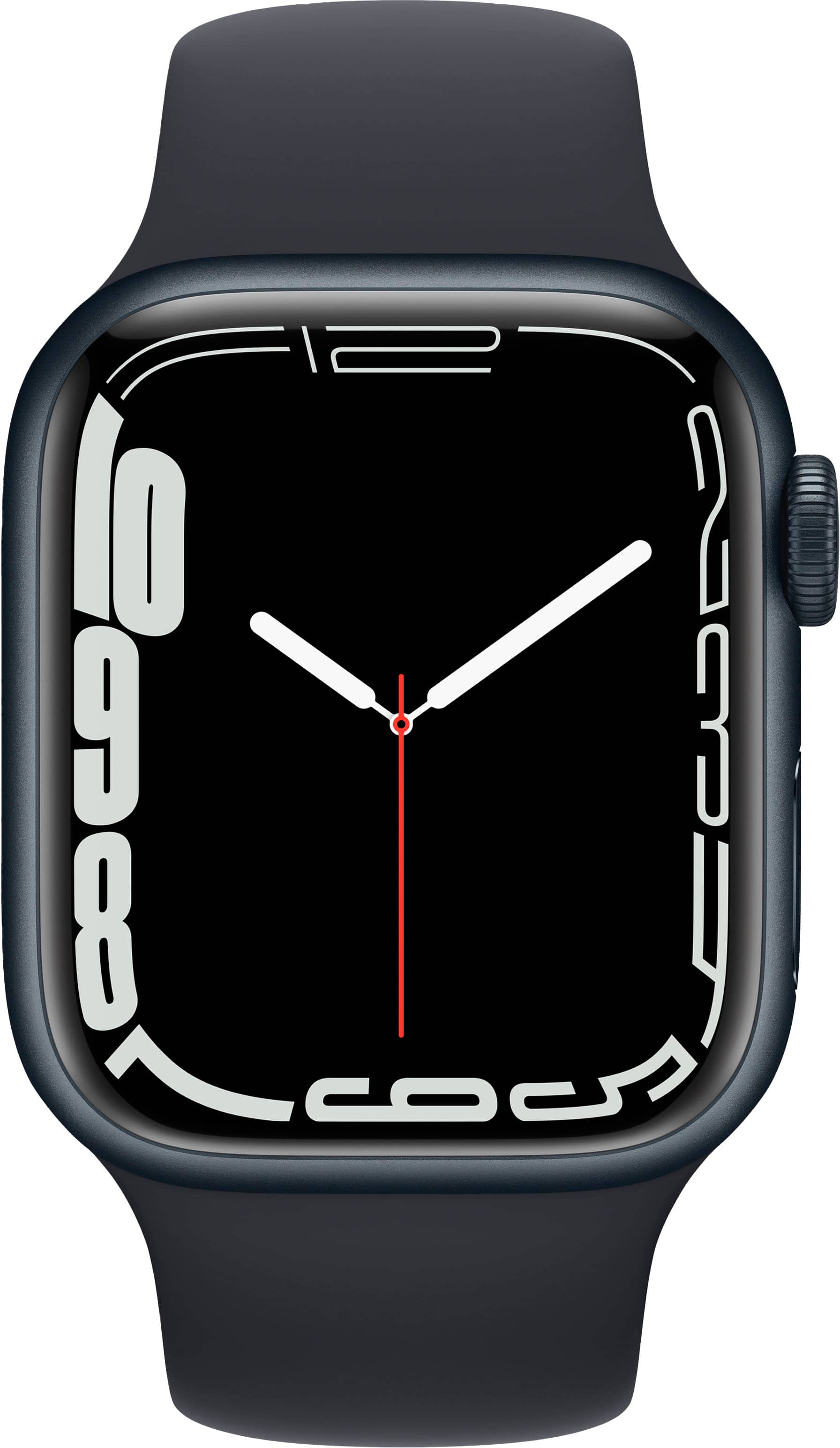 Apple Watch Series 7 (GPS) recondicionado , caixa de alumínio Midnight de 41 mm com pulseira esportiva Midnight - Midnight-TI-GSRF MKMX3LL/A