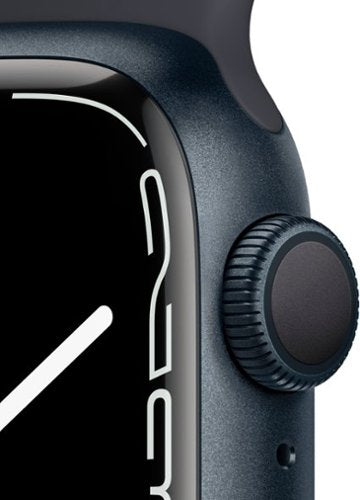 Apple Watch Series 7 (GPS) recondicionado , caixa de alumínio Midnight de 41 mm com pulseira esportiva Midnight - Midnight-TI-GSRF MKMX3LL/A