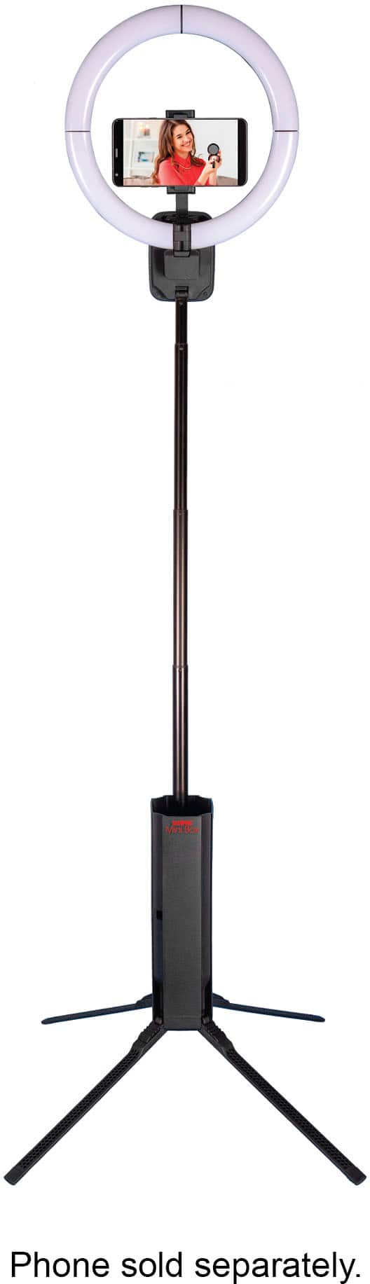 Sunpak - Mini Box Kit de Vlogging Bicolor Dobrável e Autoarmazenável-VGC-LED136-10MB