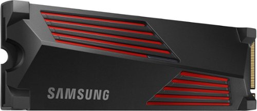 Samsung - 990 PRO SSD interno PCIe Gen 4x4 NVMe de 1 TB com dissipador de calor para PS5-MZ-V9P1T0CW