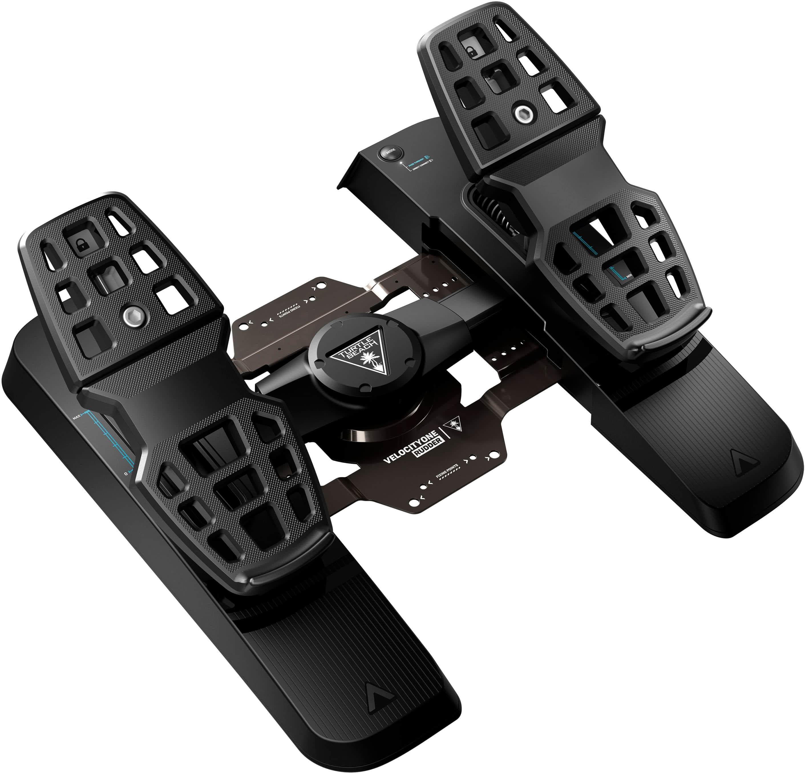 Turtle Beach-Pedais de leme universais -PCs com Windows, Xbox Series X, Xbox Series S-Black-TBS-0718-05