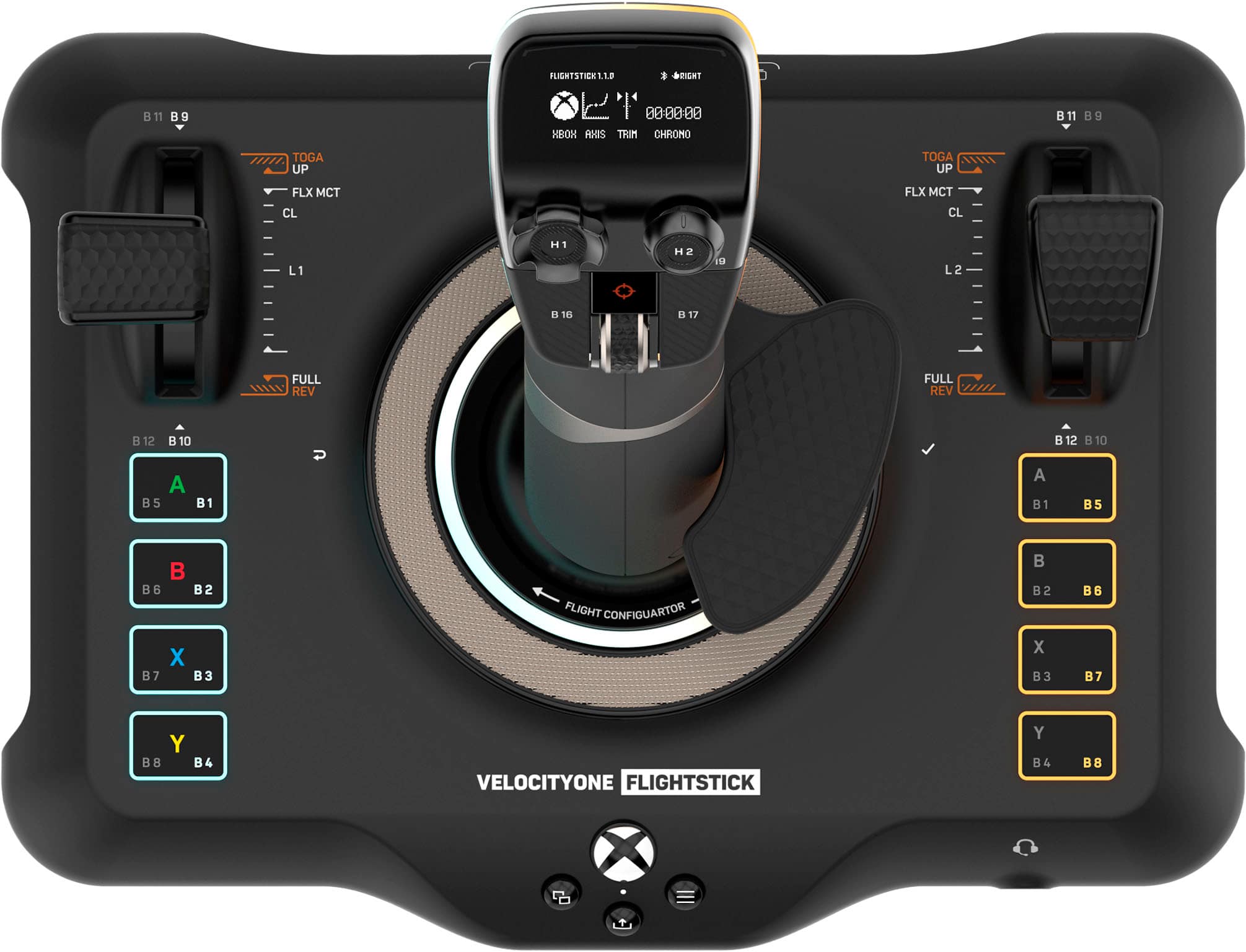 Turtle Beach - Controlador de simulação universal VelocityOne Flightstick para Xbox Series X e PCs com Windows - Black-TBS-0722-05
