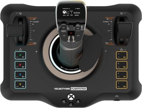Turtle Beach - Controlador de simulação universal VelocityOne Flightstick para Xbox Series X e PCs com Windows - Black-TBS-0722-05