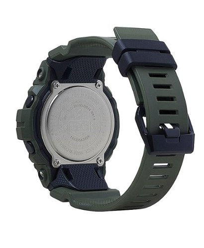 Casio - G-Shock Power Trainer masculino com relógio Bluetooth Mobile Link 49 mm - Verde-GBD800UC-3
