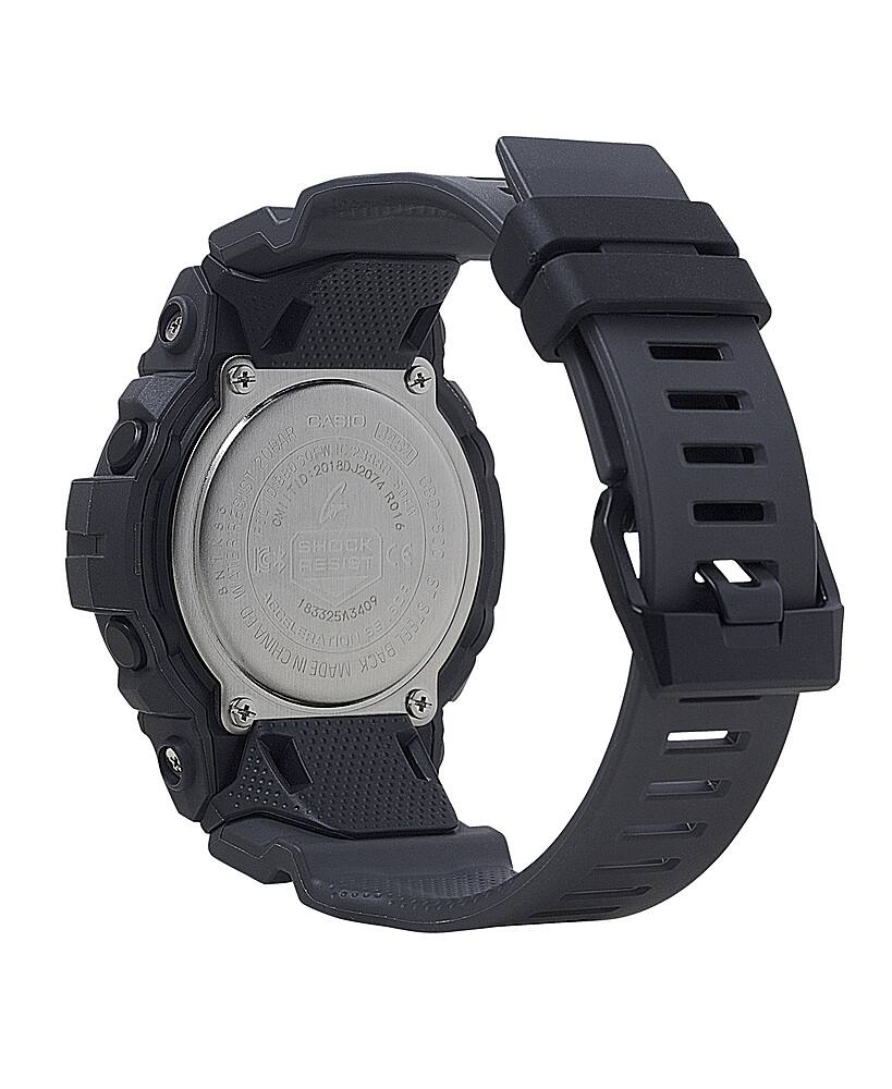 Casio - G-Shock Power Trainer masculino com relógio Bluetooth Mobile Link 49 mm - Cinza-GBD800UC-8