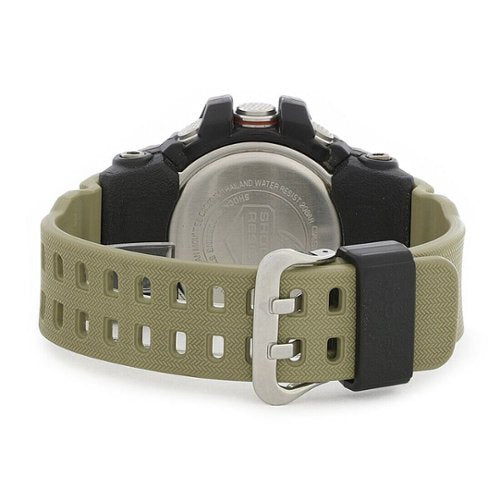 Casio - Relógio masculino G-Shock Mudmaster com sensor duplo analógico-digital 55 mm - Tan-GG1000-1A5