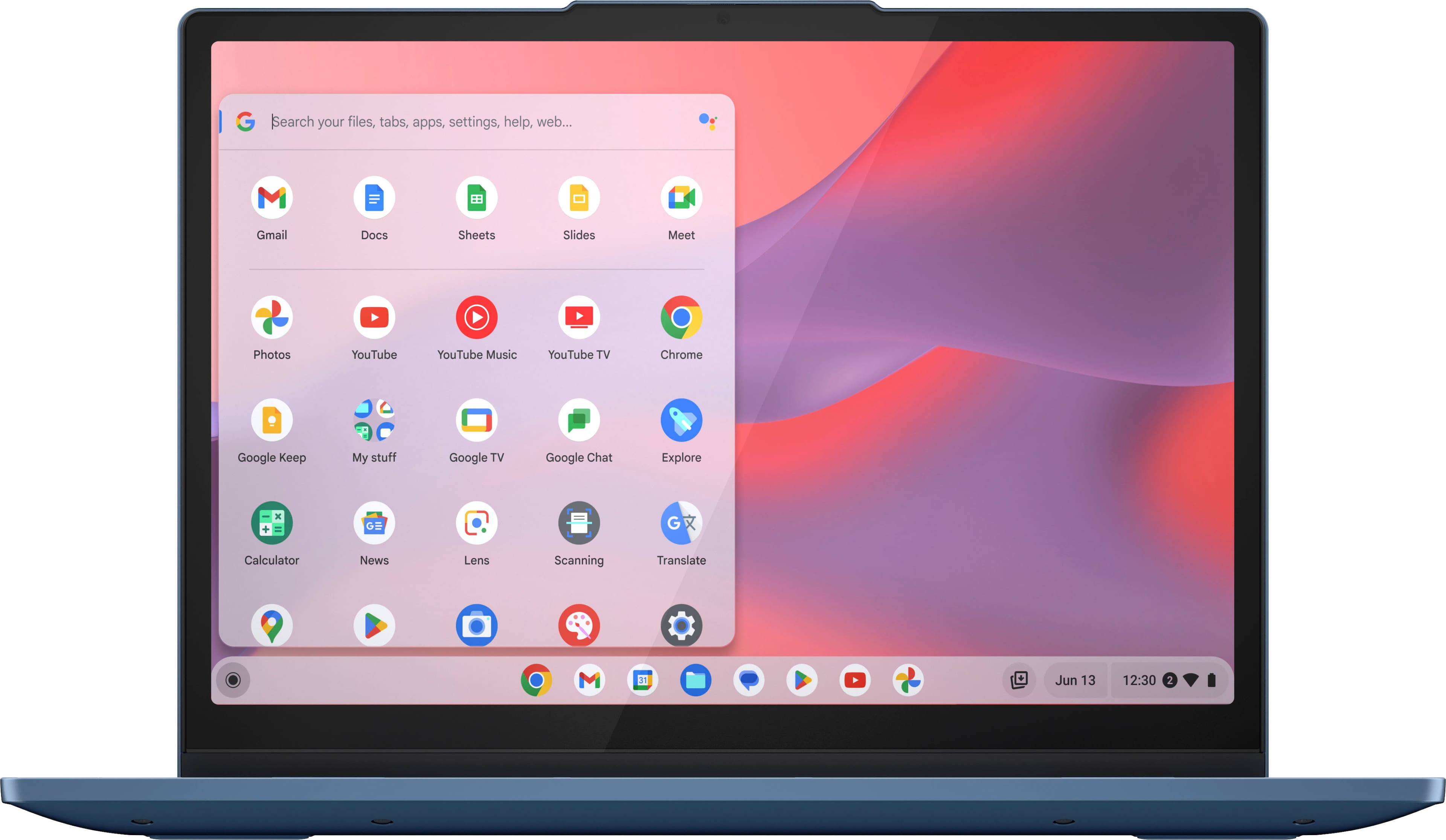 Lenovo - Laptop IdeaPad Flex 3i Chromebook - Tela sensível ao toque WUXGA de 12,2" - Intel N100 com 4 GB - 64 GB eMMC - Abyss Blue-82XH0001US