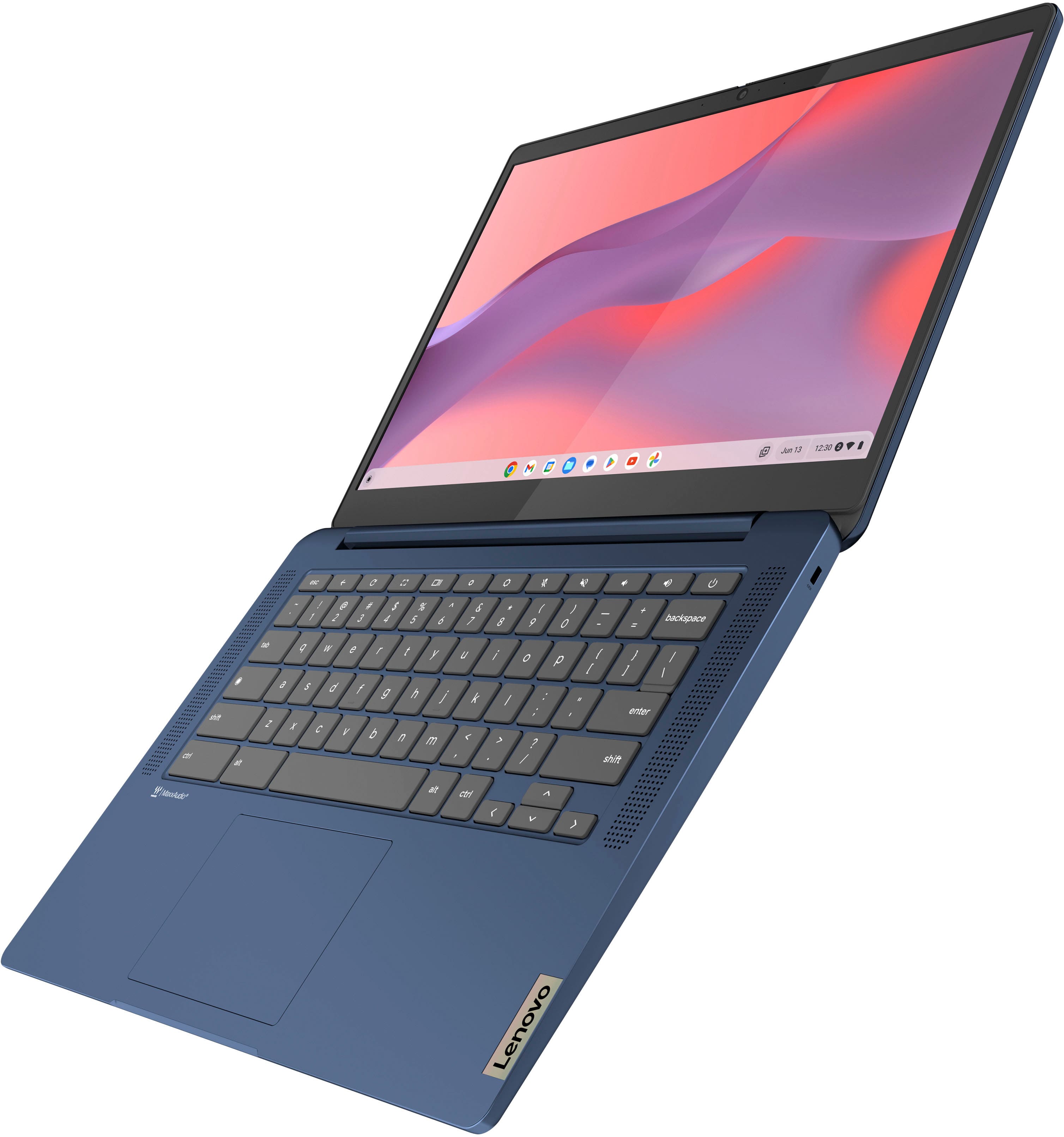 Lenovo - Laptop IdeaPad Slim 3 Chromebook - Laptop FHD Touchscreen de 14" - MediaTek Kompanio 520 - 4 GB - 64 GB eMMC - Abyss Blue-82XJ0000US