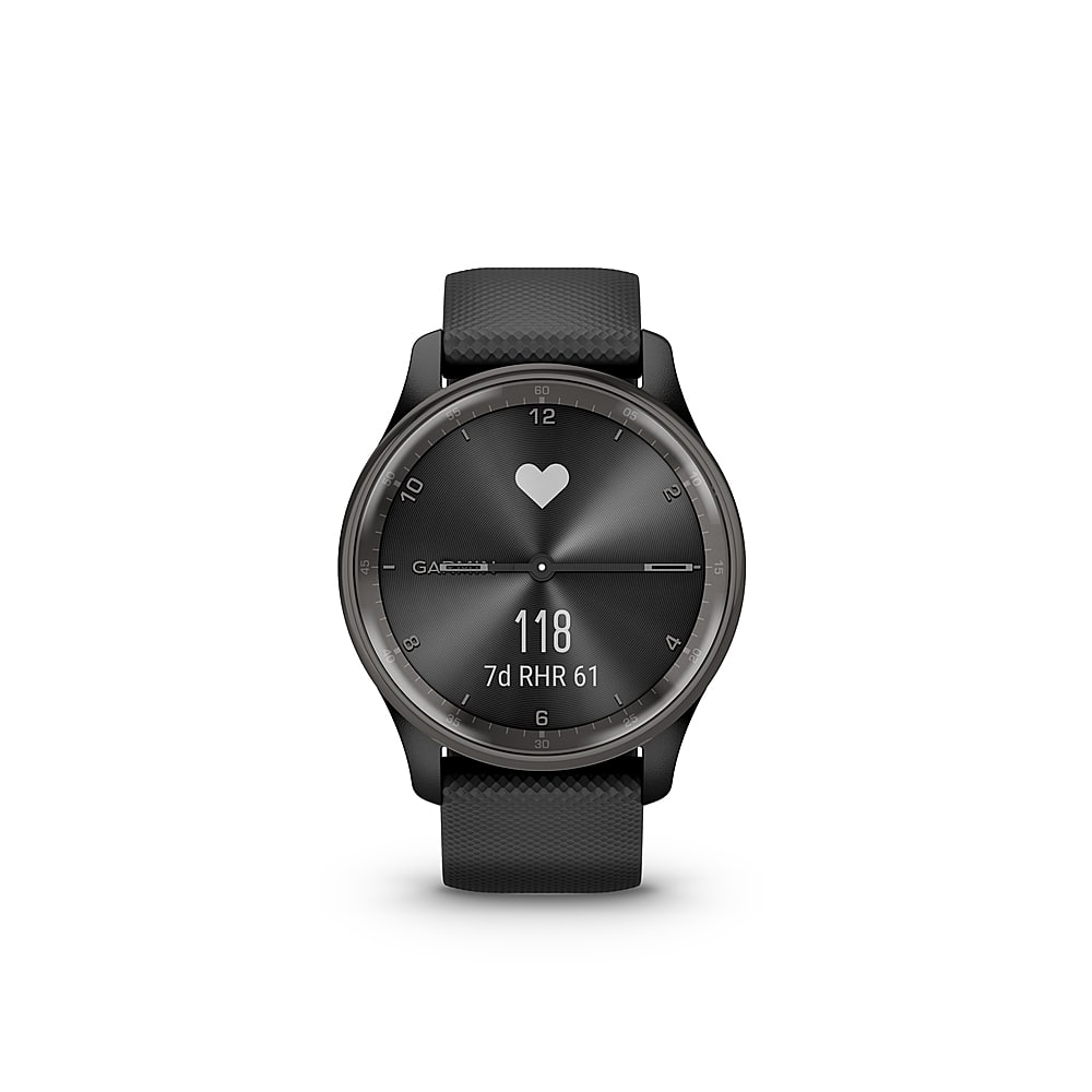 Garmin - vívomove Trend Hybrid Smartwatch 40 mm polímero reforçado com fibra - aço inoxidável ardósia-010-02665-00