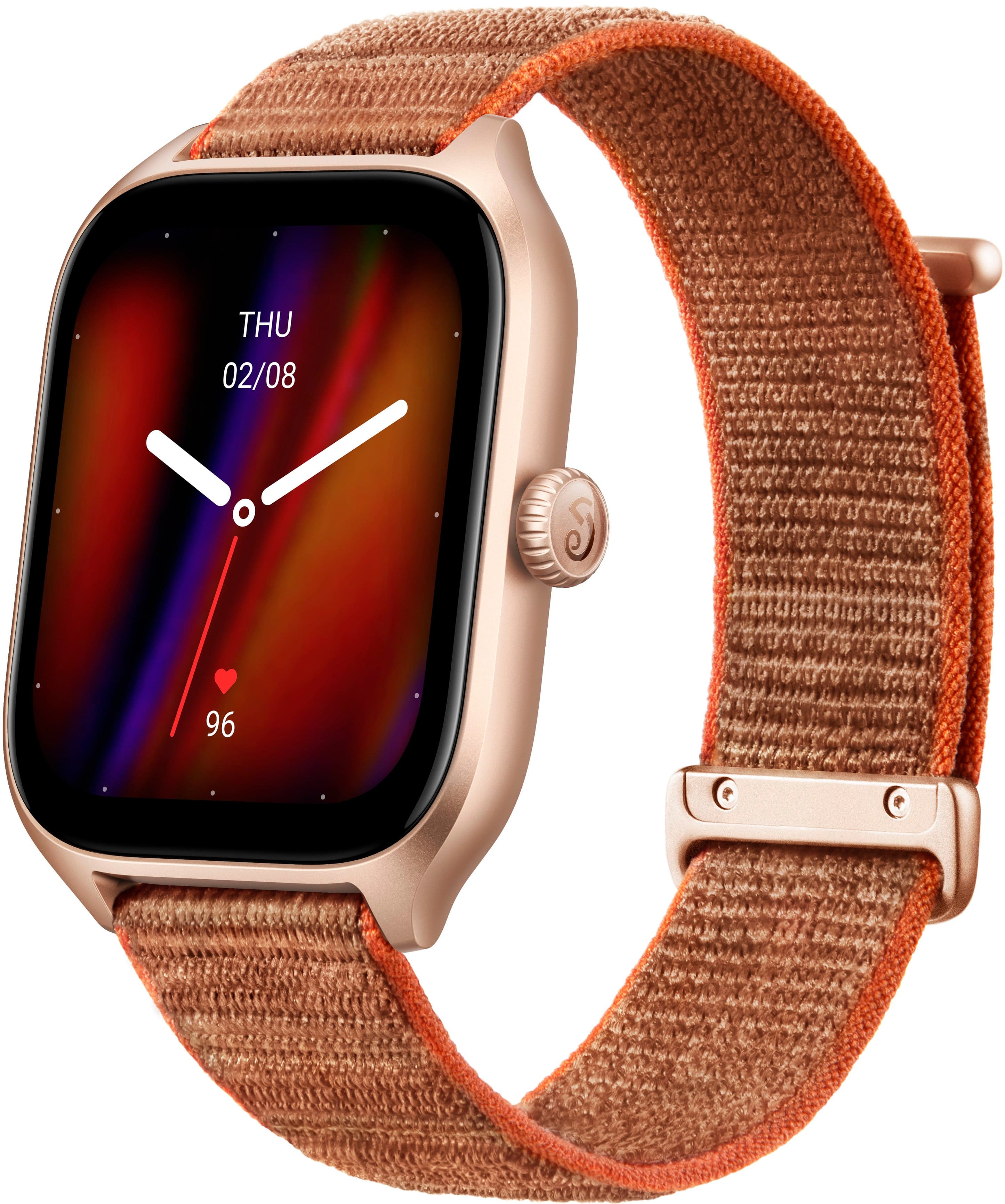 Amazfit GTS 4 Smartwatch 44,45mm Liga de Alumínio - Marrom-W2168OV2N